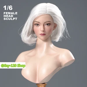 VERYCOOL VCF-2060 1/6 TRICKYBABY White Hair Head Sculpt For 12" Female PH Model - Picture 1 of 9