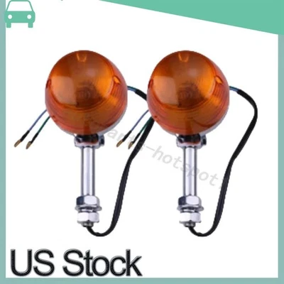 2X Rear Turn Signal 33600-413-009 33400-436-679 Fits Honda C70 CB750 - Image 1 of 4