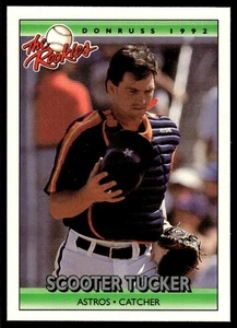 1992 Donruss The Rookies Scooter Tucker Houston Astros #117 - Picture 1 of 2