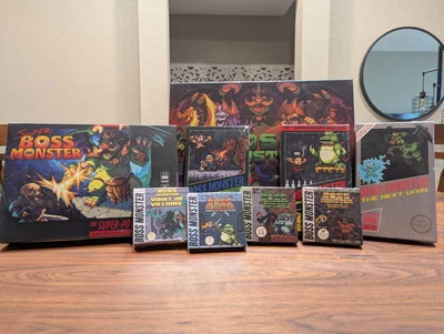 Juego de Mesa Super Boss Monster - Incluye Caja Grande y Alfombrillas de Juego  Foto 1 de 4