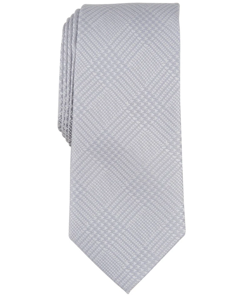 Corbata Alfani Para Hombre Ajuste Regular Talla Única Gris Claro Argyle/Diamante Foto 1 de 1