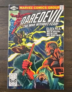 Daredevil #168 Marvel Comics January 1981 1st Appearance Elektra VF 🔑 See Pics - Picture 1 of 7