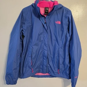 TNF Venture 2 Women’s Jacket Blue Astor/ Raspberry Pink DryVent Waterproof - Picture 1 of 11