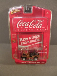 Johnny Lightning Coca-Cola ’66 Jeep CJ-5 - Picture 1 of 1