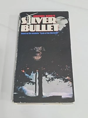 Stephen King's Silver Bullet (VHS, 1985) Horror Werewolf РЕДКАЯ - Изображение 1 из 4