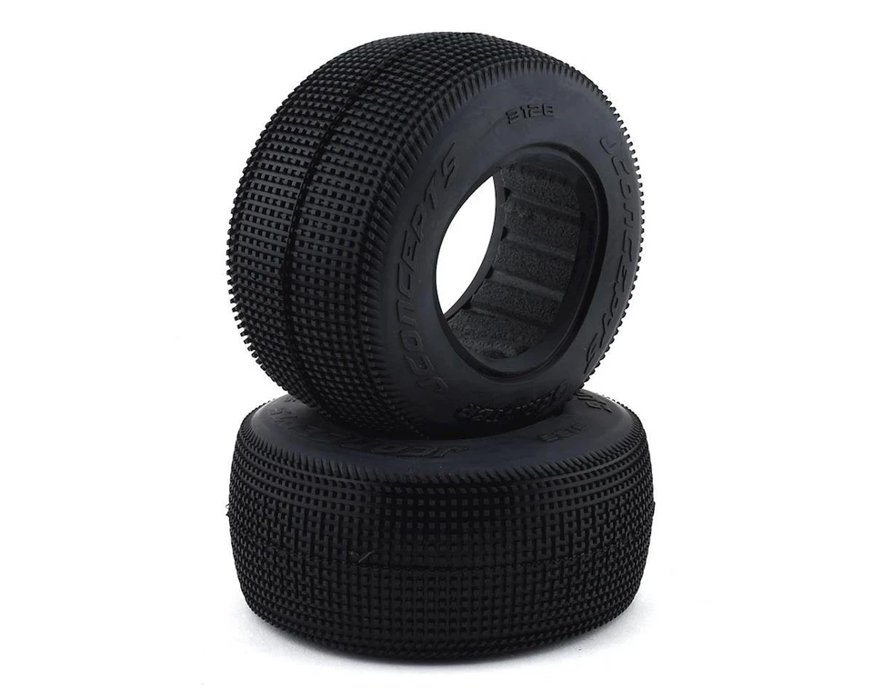 JConcepts (Rear) Sprinter Short Course Dirt Oval Tires Fit SCT 3.0 x 2.2 wheel - Image 1 of 1