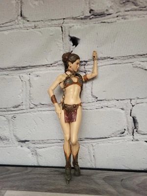 Estatua desatada de la princesa Leia esclava de Star Wars 2004 *solo figura* sin soporte Foto 1 de 4