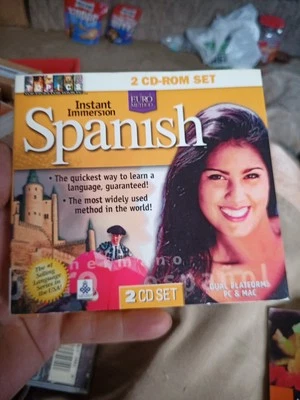 Instant Immersion Spanish, 2 CD Rom Set, PC & Mac - Image 1 of 4