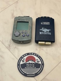 Sega Dreamcast VMU PSO Limited Edition (Damage) & Marble Blue Working Set Japan