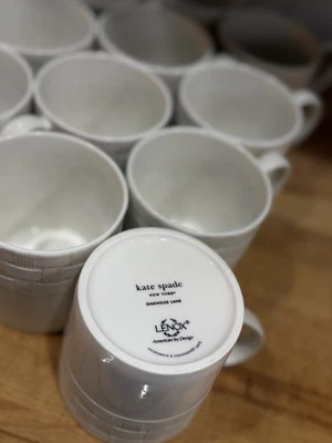 Lenox Oakwilde Lane by Kate Spade New York White Bone China Accent Mug (6 piece)