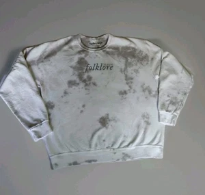 Taylor Swift Folklore Album Sweatshirt Damen S Swiftie offizieller Merch Batik - Bild 1 von 20