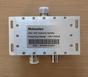 Matsutec 136-174MHz 2 Wege VHF Splitter VHF AIS Antennensplitter Teiler - Bild 1 von 5