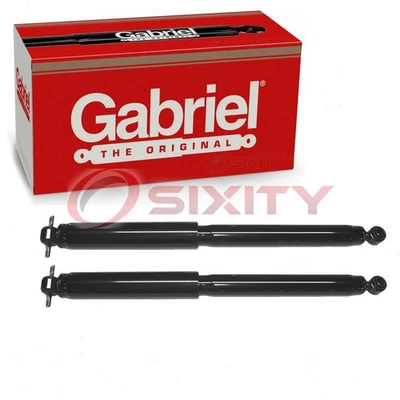 Amortiguadores traseros Gabriel 2 piezas para Chevrolet C2500 1988-2000 Spring Strut cq Foto 1 de 4