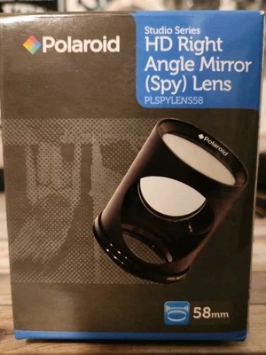 Polaroid Studio Series HD Right Angle Mirror (Spy) Lens. NEW Polaroid 58mm HD - Image 1 of 4