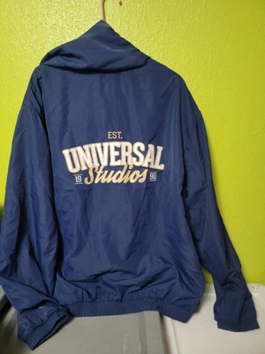 Vintage Universal Studios 1990 Florida Windbreaker Jacket Mens 3XL Y2K Rare 3X - Image 1 of 4
