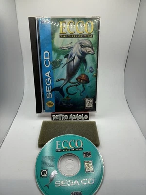 Ecco: The Tides of Time (1994) Sega CD W/ Foam No Reg Card - Image 1 of 4