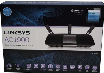 Linksys EA6900 AC1900 Dual Band  Router 1900 Mbps TESTED  W/ power FREE SHIP - Image 1 of 4