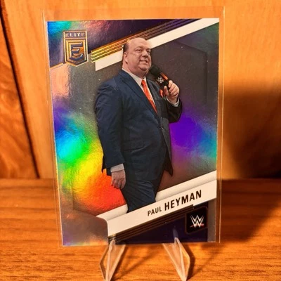 Paul Heyman 2023 Donruss Elite WWE Base #32 SmackDown - Image 1 of 2