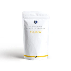 Mystic Moments YELLOW Water-Soluble Cosmetic Dye Powder 25g - Picture 1 of 2