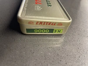 A.W. Faber Castell 12 Matite Vergini 9000 3H Cofanetto Completo - Foto 1 di 5