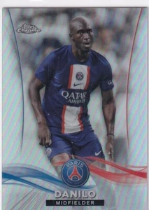 Fútbol 2023 Topps Cromo PSG Nº 16 Danilo refractor 28/75 - Imagen 1 de 2