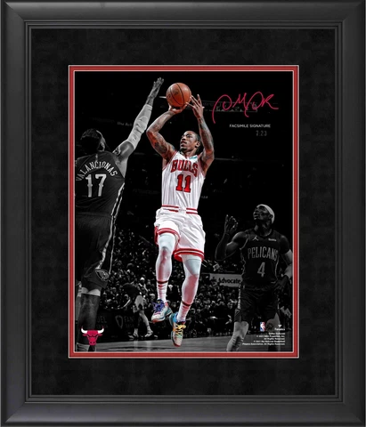 DeMar DeRozan Chicago Bulls Framed 11" x 14" Spotlight Photograph Cover