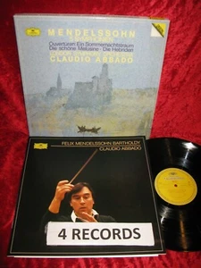 1985 GERMAN NM 4 LP DGG DIGITAL STEREO 415 353-1 Mendelssohn*, London Symphony O - Picture 1 of 1