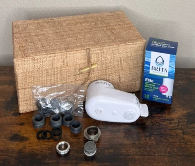 Brita Faucet Mount Water Filtration System FF-100 With New Filter & Adaptors - Image 1 of 4