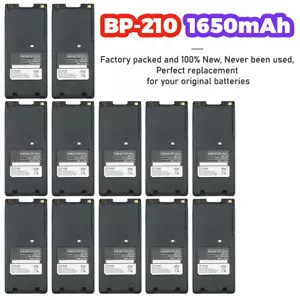 200PC BP-209 BP-210 1650mAh Ni-MH Battery For ICOM IC-A6 A24 IC-V8 IC-V81 IC-V82 - Picture 1 of 12