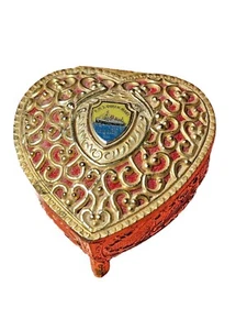 Schmuckkästchen Herzform, h.s.m. Queen Mart.Made In Japan.  0045 - Bild 1 von 3