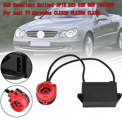 HID Headlight Ballast 3PIN D2S D2R 35W 1307329 Fit Audi TT Mercedes CLK320 500 S - Image 1 of 4