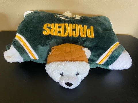 Green Bay Packers Pillow Pet Plush NFL Mascot Cover
