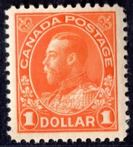 CANADA 1923 KING GEORGE V $1.00 MINT NEVER HINGED SCOTT #122 - Picture 1 of 2