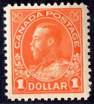 CANADA 1923 KING GEORGE V $1.00 MINT NEVER HINGED SCOTT #122 - Image 1 of 2