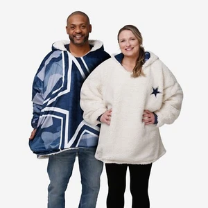 Dallas Cowboys Reversible Team Color Camo Hoodeez - Picture 1 of 4