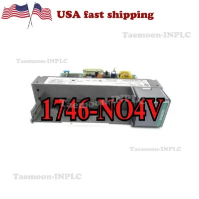 Allen-Bradley 1746-NO4V SER A SLC 500 PLC Analog Output Module 1746NO4V - NEW! - Image 1 of 4