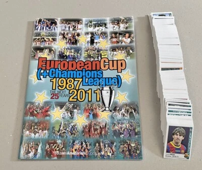 Album + set di 550 figurine "EUROPEAN CUP/CHAMPIONS LEAGUE 1987-2011" - Immagine 1 di 4