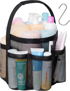 Mesh Shower Caddy Portable, Large Capacity Shower Bag Basket Tote for College Do - Picture 1 of 7