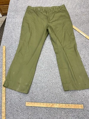 Pantalones de uniforme verde 34x29 vintage de Boy Scouts of America para hombre Foto 1 de 4