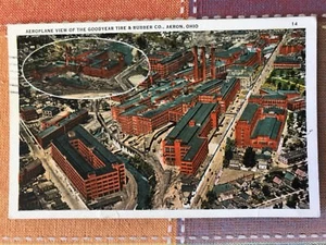 Aerial View Goodyear Tire & Rubber Co., Akron, Ohio - Picture 1 of 2