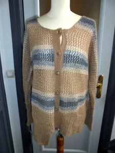 WIE NEU Lange Sommer Strickjacke PATRIZIA PEPE italien gr. 1 (36) cardigan luxus - Bild 1 von 4