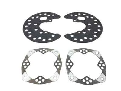 Front Brake Rotor Rock Guards 2020 Yamaha YFZ450RSE 3173 - Image 1 of 3