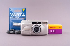 Olympus Superzoom 80G Silver Edition 35mm Point & Shoot Film Camera - Picture 1 of 11
