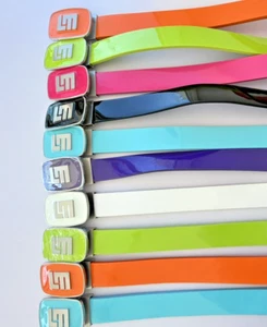 New Loudmouth Golf Belt Polished Patent Leather Can Cut to Size Neon Bright - Picture 1 of 18