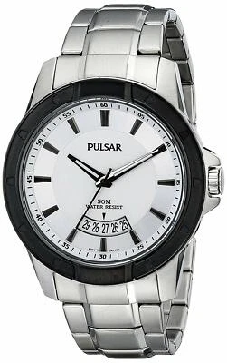 Pulsar Reloj Hombre PS9275 On The Go Pantalla Analógica Cuarzo Japonés Plateado Foto 1 de 4