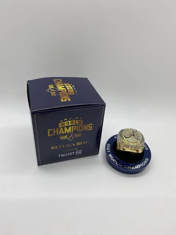 New Atlanta Braves 2021 World Series Championship Replica Ring 2022 SGA Cover