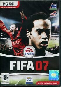 Fifa 07 EA Sports PC Computer Game Football Soccer 3+ DVD ROM