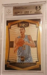 ๐๐ฅ๐ NIKOLA JOKIC 2015-16 PANINI SELECT RC BGS 8.5 ROOKIE  POP MVP REGRADE - Picture 1 of 9