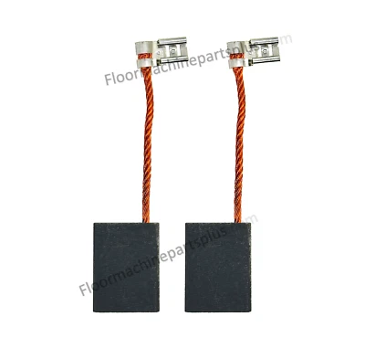 Clarke American B2 Floor Edger Carbon Brush w/Wire Set of 2 Part # 40583A - Image 1 of 2