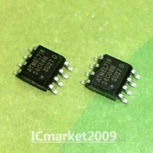 20 PCS AT24C08N-10SU-2.7 SOP-8 AT24C08 24C08N 24C08 2-Wire Serial EEPROM Chip IC - Bild 1 von 4